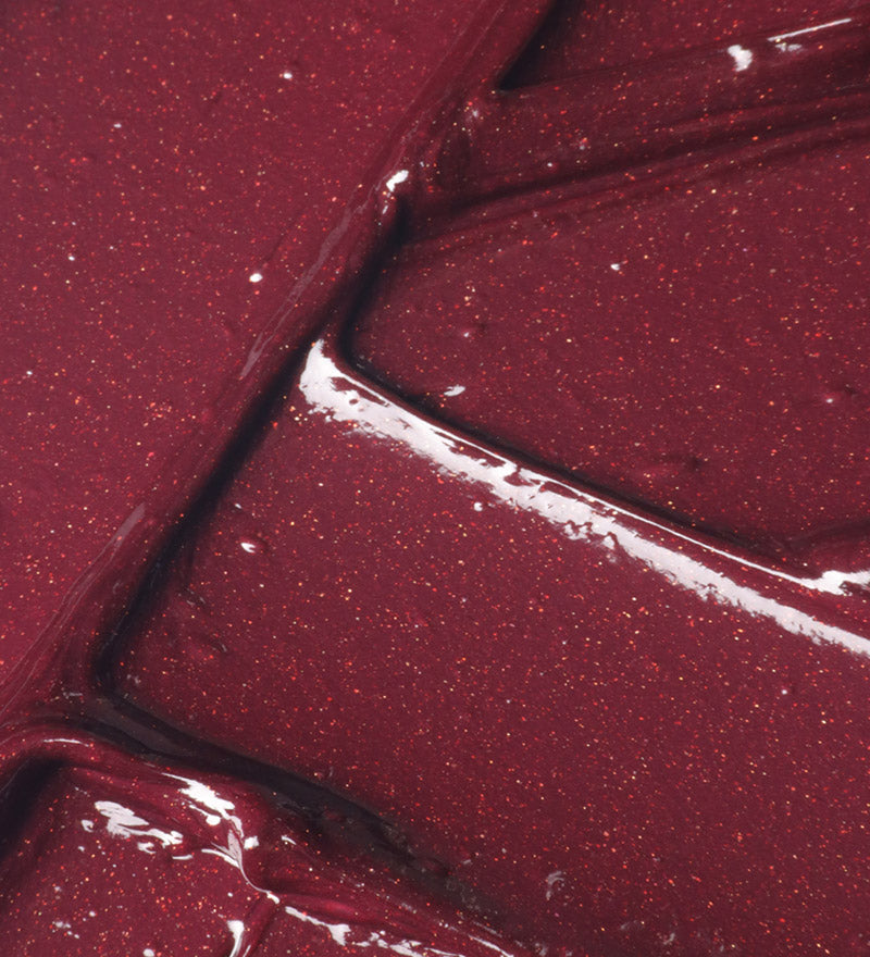 Close up of Garnet Color Depositing Mask